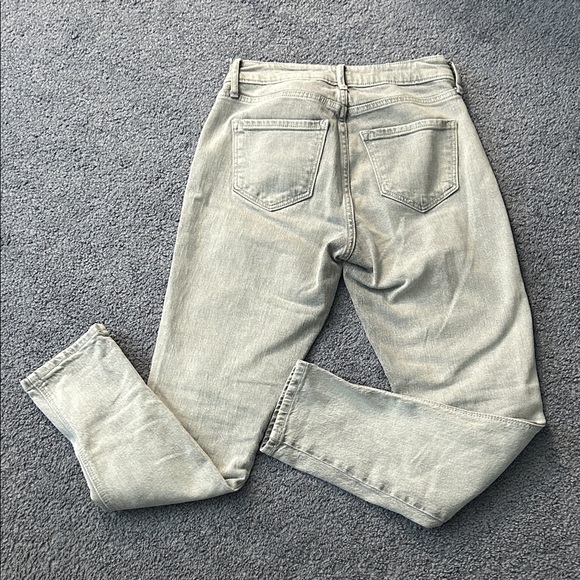 Old Navy High Rise Vintage Slim jeans, size 0, color, gray - Picture 2 of 3